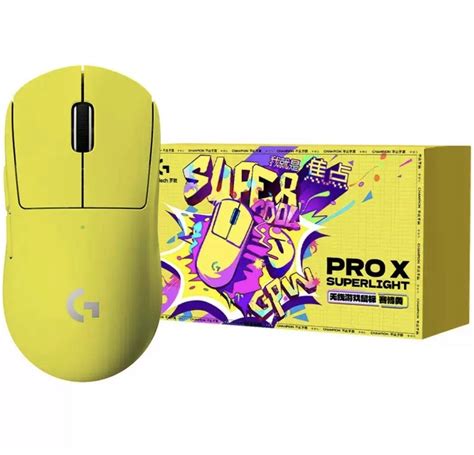 Logitech G Pro X Superlight Yellow Pack Limited Edition Computers