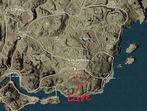Where to drop in playerunknown's battlegrounds to give yourself the best chance of survival. PUBG - Cave Location in the Desert Map (Miramar)