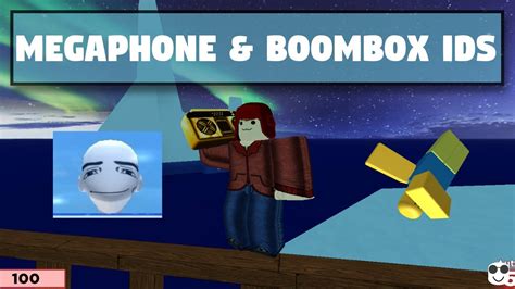There're many other roblox song ids as well. More ROBLOX Arsenal Megaphone and Boombox IDs - YouTube