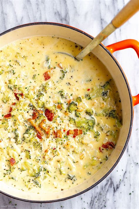 Broccoli Cauliflower Cheese Soup All Recipes