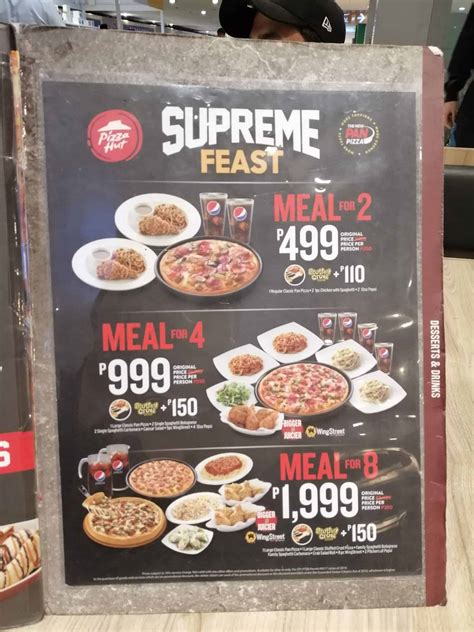 Following new government guidance availability of collection may vary by hut. Super Supreme Pizza Hut Price Philippines | Supreme and ...