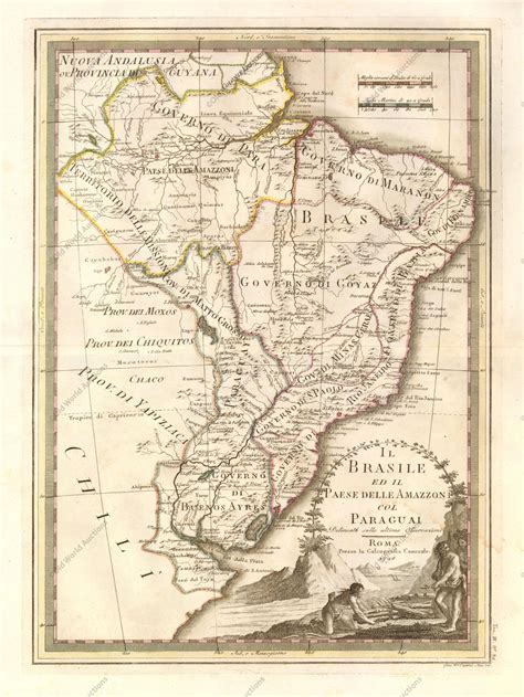 Mapa Do Brasil De 1798 Mapas Históricos Do Brasil