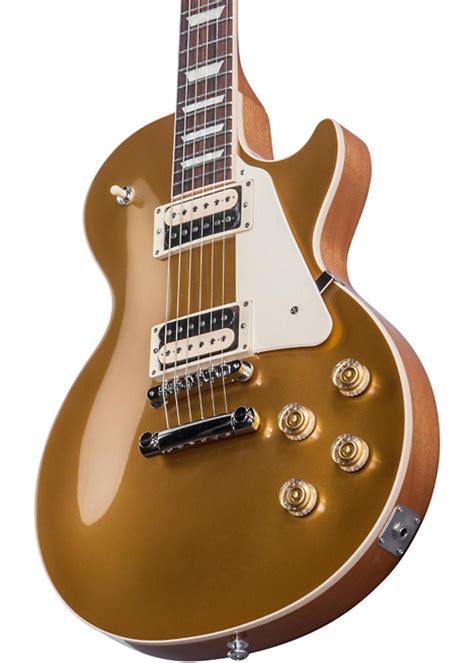 Gibson 2017 Les Paul Classic T Goldtop Long And Mcquade