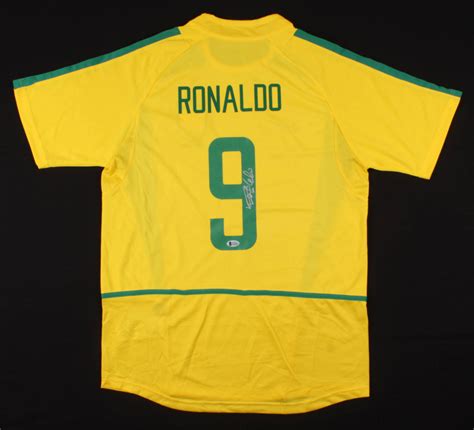 Tons of awesome ronaldo brazil wallpapers to download for free. Ronaldo Signed Brazil Jersey (Beckett COA) | Pristine Auction
