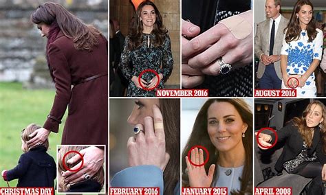 Kate Middletons Catalogue Of Injuries To Her Perfectly Manicured Fingers Daily Mail Online