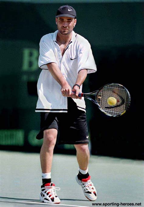 Andre Agassi Australian Open 1995 Winner Usa