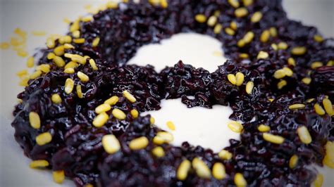 Black Sticky Rice Recipe Delicious Dessert From Thailand And Vietnam