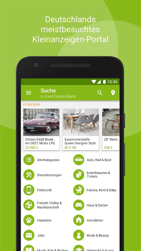 With the ebay kleinanzeigen app, you can find over 30. eBay Kleinanzeigen for Germany - Android Apps on Google Play
