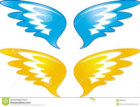 Angel Wings Vector Royalty Free Stock Photo Image 9683845