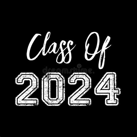 Class Of 2024 Vector T Shirt Design Class Graduate Stock Vector