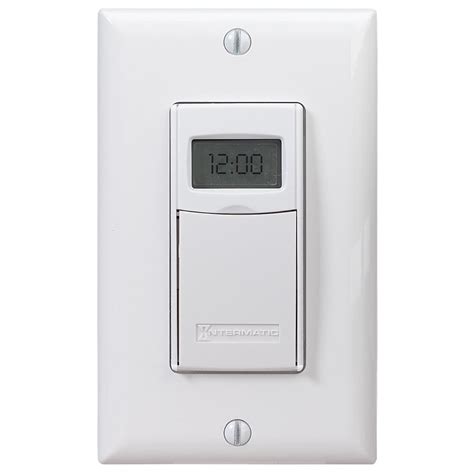 Intermatic 15 Amp 7 Day Indoor In Wall Astronomic Digital Timer White