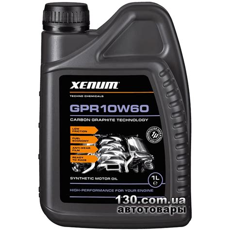 XENUM GPR 10W60 Synthetic Motor Oil 1 L