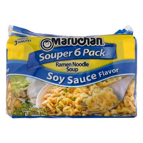 Save On Maruchan Ramen Noodle Soup Soy Sauce Flavor 6 Ct Order Online