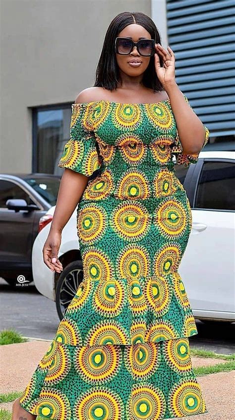 Nigerian Ankara Dresses For Ladies Shweshwe Designs For Plus Size African Dress Plus Size