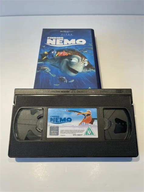 Walt Disney Pixar Finding Nemo Vhs Video Tape U Like New