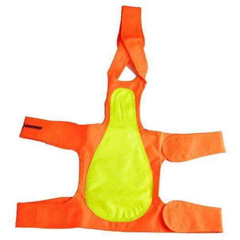 Blaze Orange Dog Vest Field Cupped Waterfowl Dog Vests