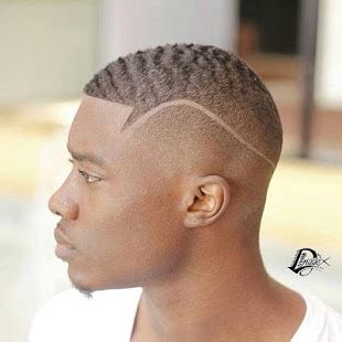 We can choose different types of lining to go well with this haircut. New 7 Taper Fade with Waves for Men | New Natural Hairstyles