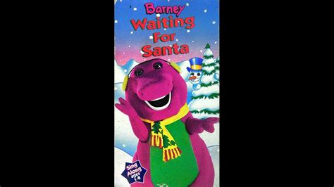 Barney Waiting For Santa 1990 1993 Vhs Full In Hd Youtube
