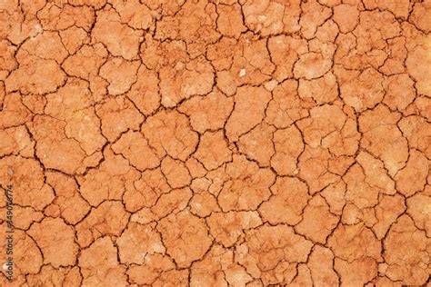 Nature Background Of Cracked Dry Lands Natural Texture Of Soil With