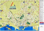 Mapa turístico de Alicante - Tamaño completo | Gifex