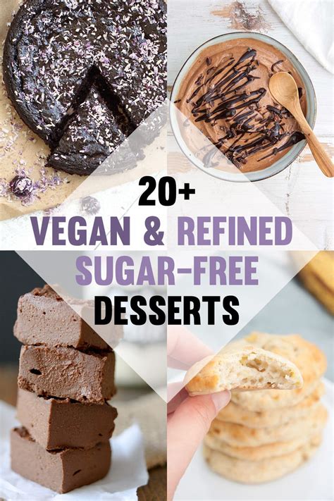 Find my print books here. 20 Vegan & Refined Sugar-Free Dessert Recipes ...