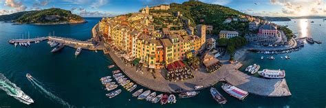 360º Panoramic Photography Porto Venere Italy 1000 Pieces 39 Inches