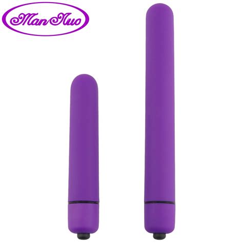 Man Nuo Bullet Vibrator 10 Modes Dildo Sex Toys For Women Av Stick