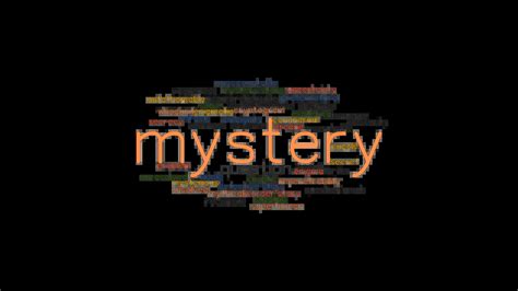 Mystery Synonyms And Related Words What Is Another Word For Mystery