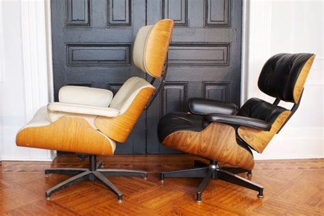 Another change is related to the frame. real vs. fake the eames lounge | Eames lounge chair ...