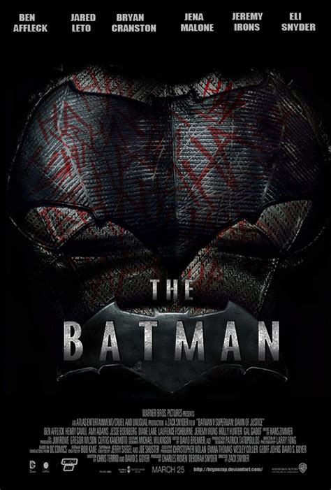 Ben Afflecks Solo Film The Batman Poster 1 By Bryanzap On Deviantart