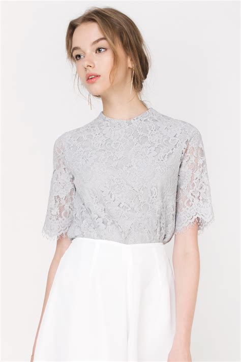 Scallop Lace Top Half Phase