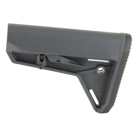 Magpul Mag347 Gry Moe Sl Carbine Stock Stealth Gray Synthetic For Ar15