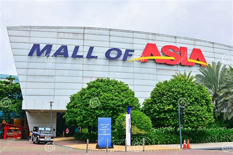 Sm Mall Of Asia Mall Facade In Pasay Philippines Editorial Image