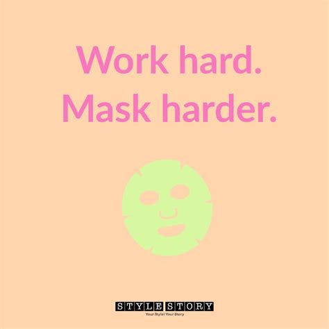 Mask always 🤗💓 | Skincare quotes, Beauty skin quotes, Effective skin ...