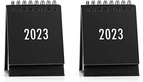 Mini Desk Calendar 2022 2023pocket Calendar For 2023portable Weekly