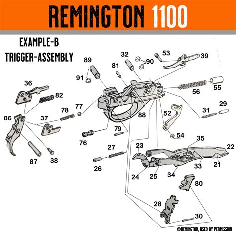 Remington 1100 Schematic