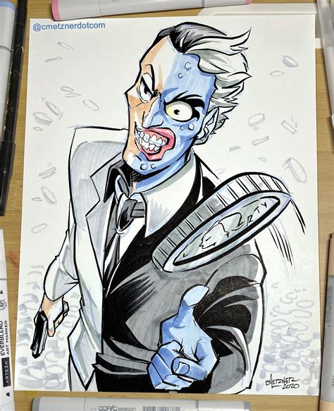 Heres My Drawing Of Two Face Rbatman