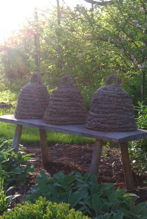 Bee Skeps Bird Garden Garden Art Flower Garden Country Cottage