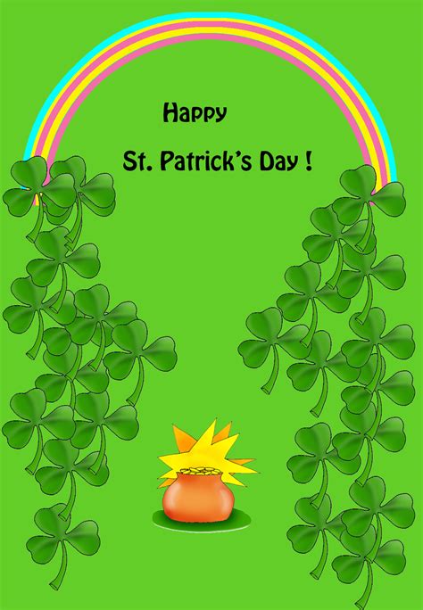 Free Printable St Patricks Day Card
