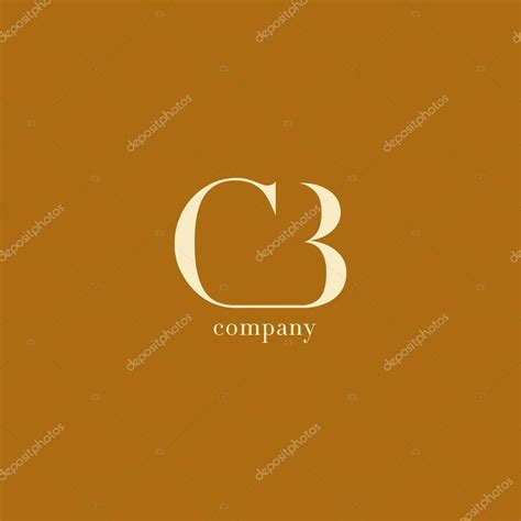 Cb Letters Logo De La Empresa — Vector De Stock © Brainbistro 124474040