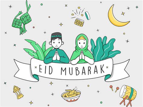 Idul Fitri Illustration By Fx Kushartono On Dribbble