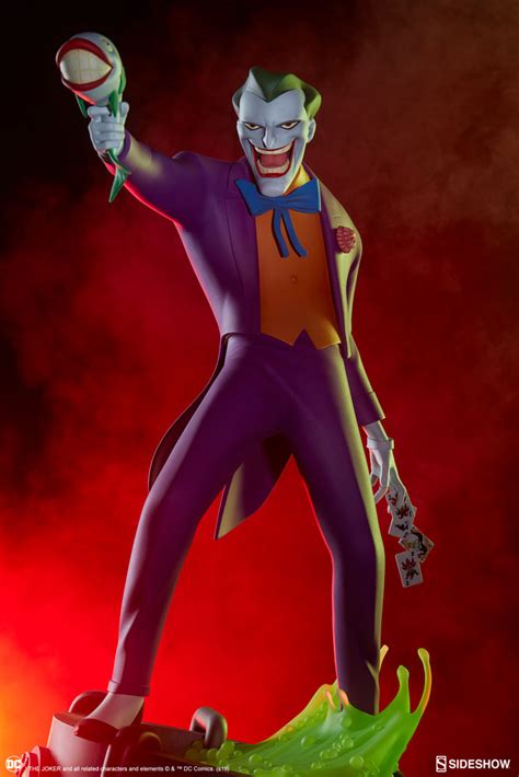 Batman The Animated Series Joker Statue By Sideshow Serpentors Lair