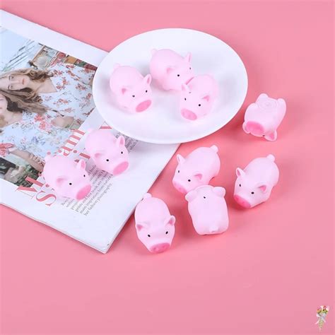 Lovely Antistress Squishies Squeeze Pig Toys For Kids Ts 12510pcs