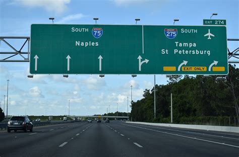 Interstate 75 South Hernando Pasco Counties Aaroads Florida