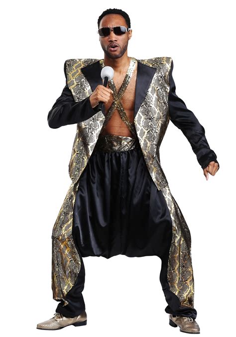 Cant Touch This Plus Size Mens Pop Star Costume Celebrity Costumes