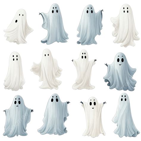 Halloween Cloth Ghosts Halloween Scary Ghostly Monsters Spirits