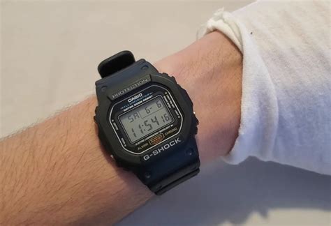 The Best G Shock For Small Wrists DW 5600 Review Romeo S Watches