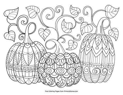Cute cat on carved pumpkin coloring page. FREE Halloween Coloring Pages for Adults & Kids ...