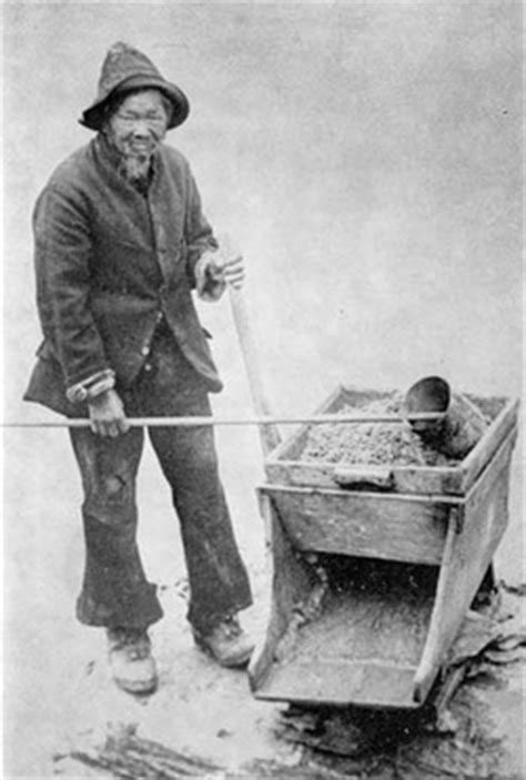 Chinese miners photo from california gold rush. Chinese & Japanese - California Gold Rush