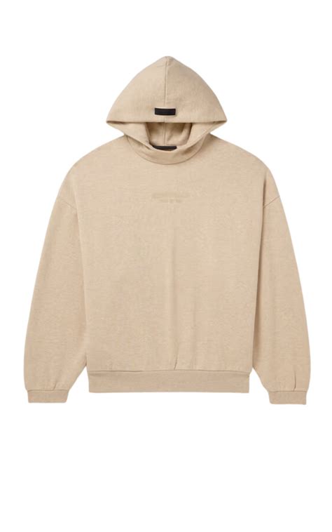 Fear Of God Essentials Hoodie Gold Heather Ls Personal Shopper